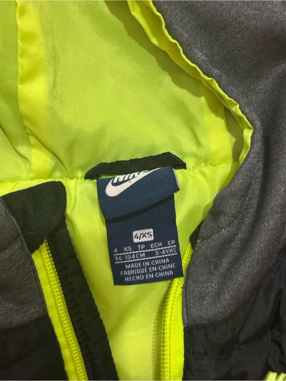 Nike kids hooded